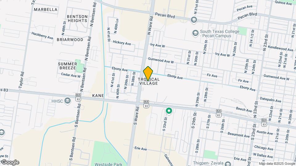 3600 Cedar Ave Map and Location Details
