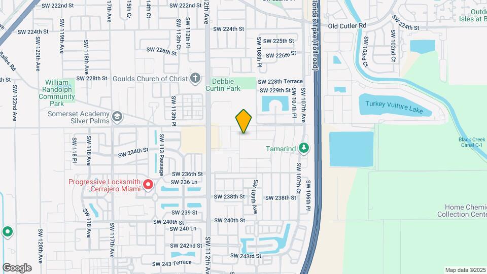 10963 SW 233rd St Map and Location Details