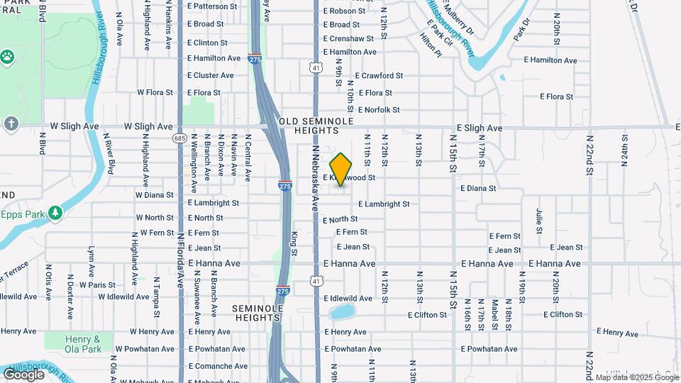 6602 N 9th St Map and Location Details