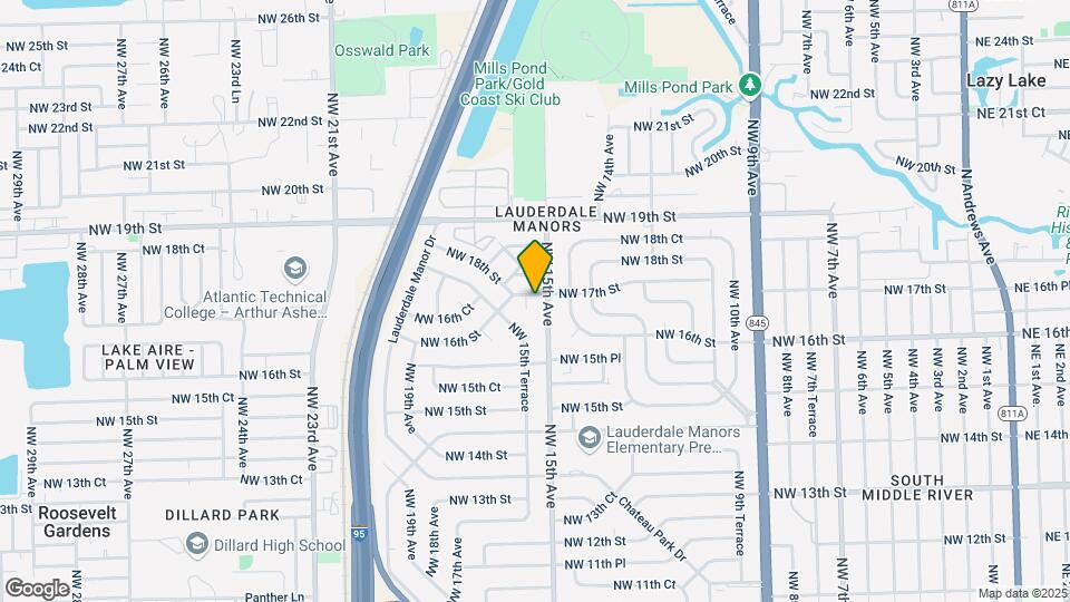 1506 NW 17th St Map and Location Details