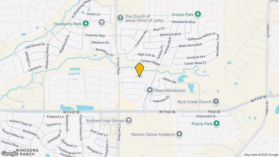 16016 Gladewater Terrace Map and Location Details