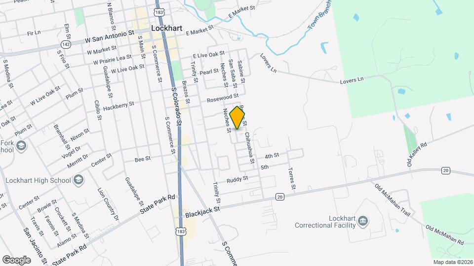 816 Mora St Map and Location Details