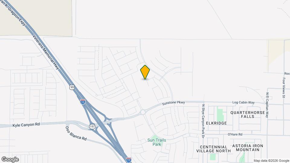 10261 Cosmic Latte Ct Map and Location Details