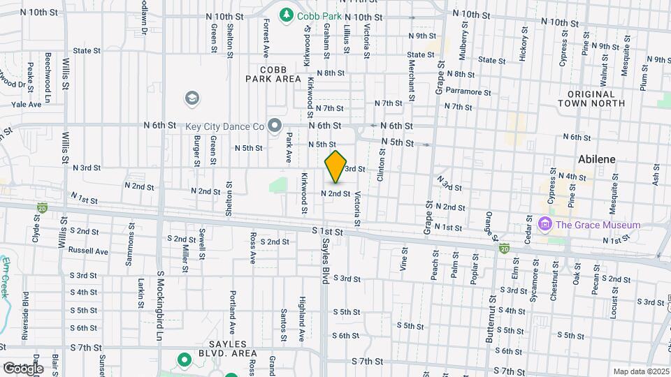 2058 N 2nd St Map and Location Details