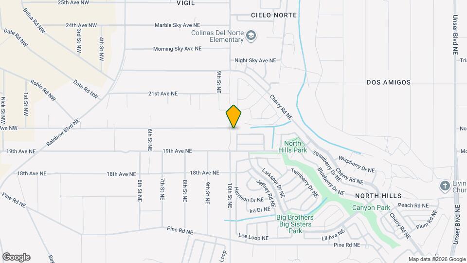 848 Rebecca Ct NE Map and Location Details