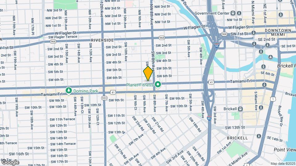 855 SW 7th St Map and Location Details