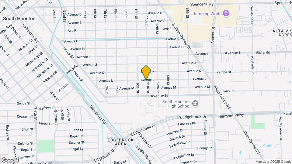1202 11th St Map and Location Details