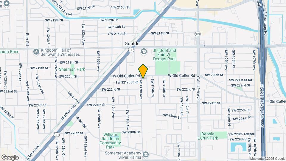 22025 SW 117th Ave Map and Location Details