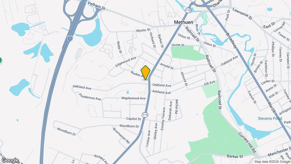 153 Oakland Ave Mapa y Detalles de la Ubicación