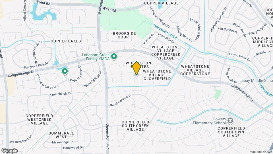 16518 Wheatmill Ct Map and Location Details
