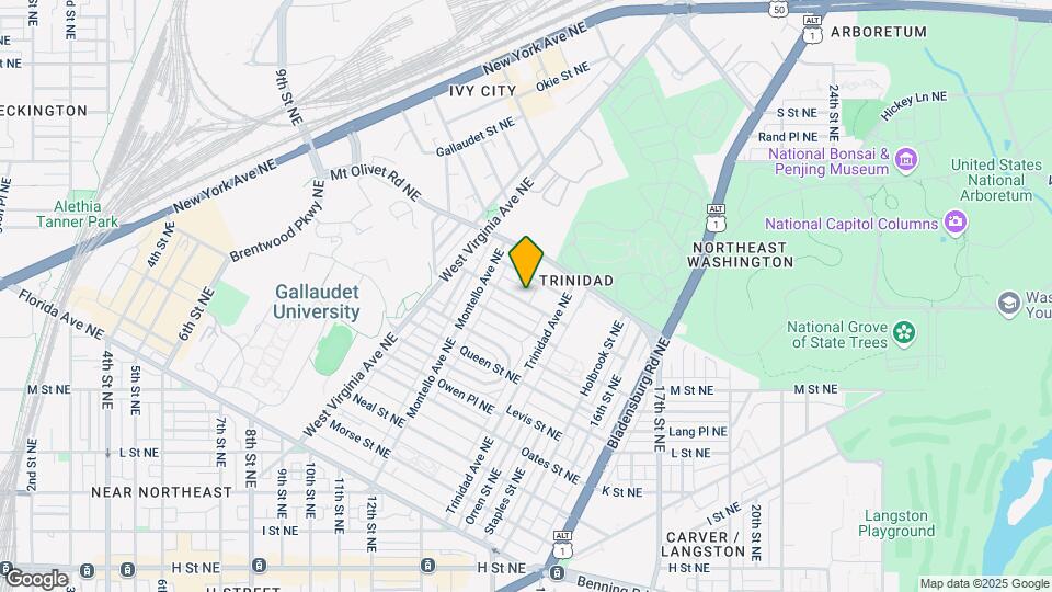 1240 Raum St NE Map and Location Details