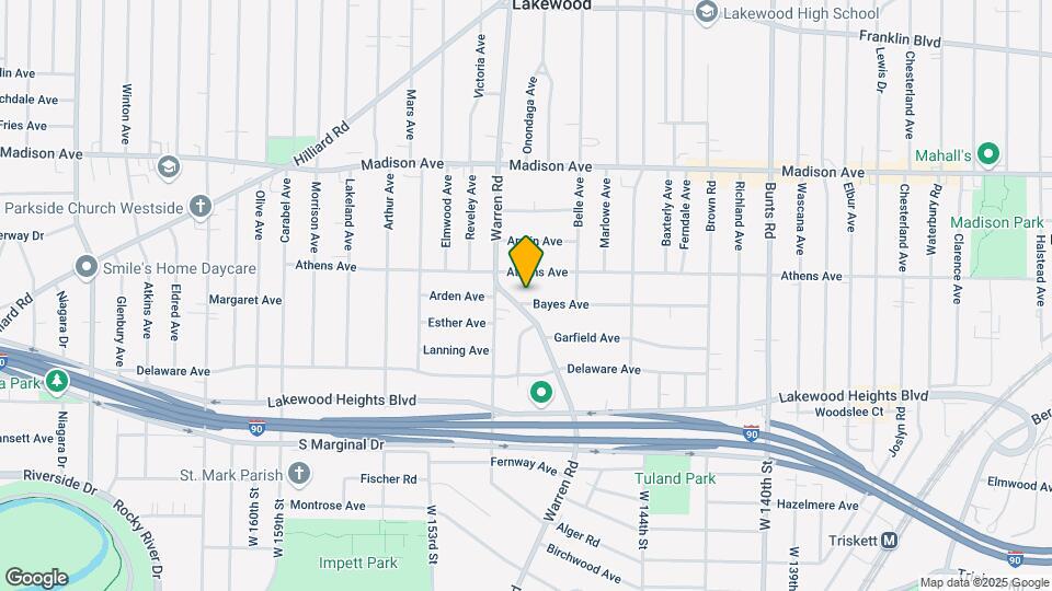 14718 Bayes Ave Map and Location Details