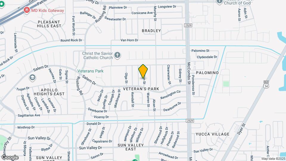 10517 Tareyton St Map and Location Details