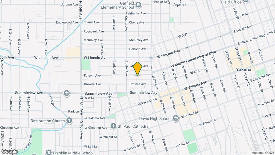 1120 Folsom Ave Map and Location Details