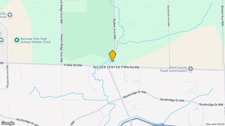2425 4 Mile Rd NW Map and Location Details