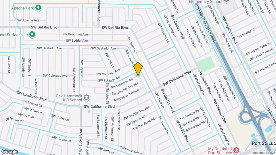 1002 SW Coleman Ave, Unit 3 Map and Location Details