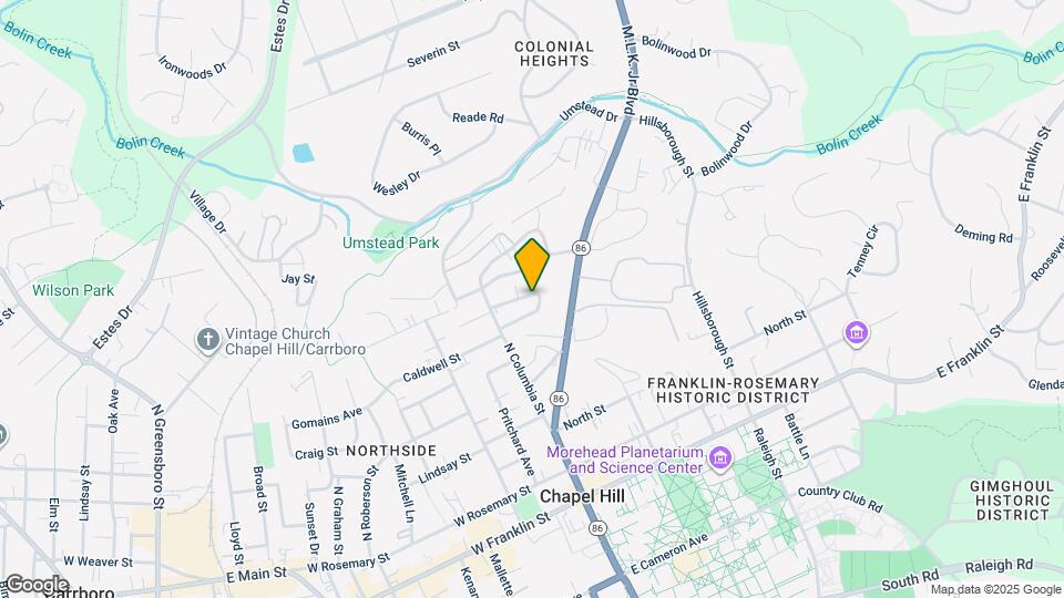 118 Stinson St Ext Map and Location Details