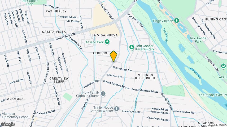 370 Atrisco Dr SW Map and Location Details