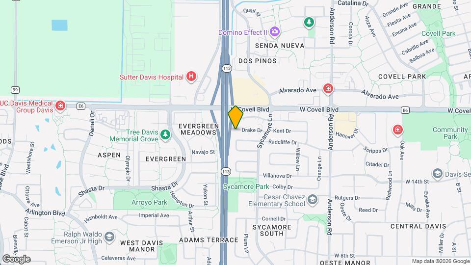 1536 Drake Dr Map and Location Details