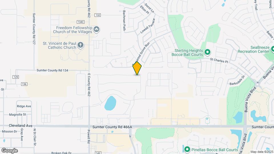 7926 Penrose Pl Map and Location Details