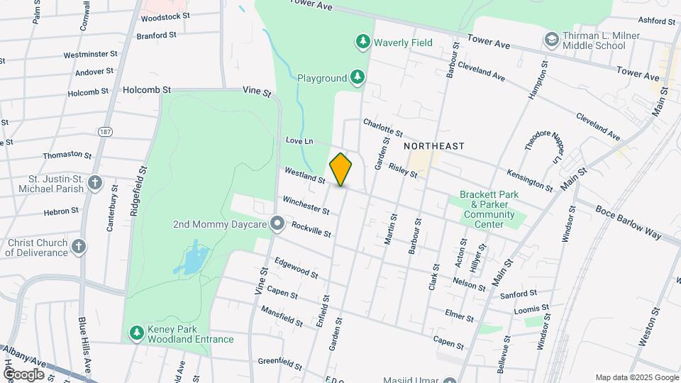 237 Westland St Map and Location Details