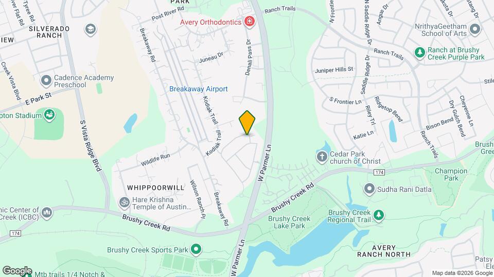 607 Achilles St Map and Location Details