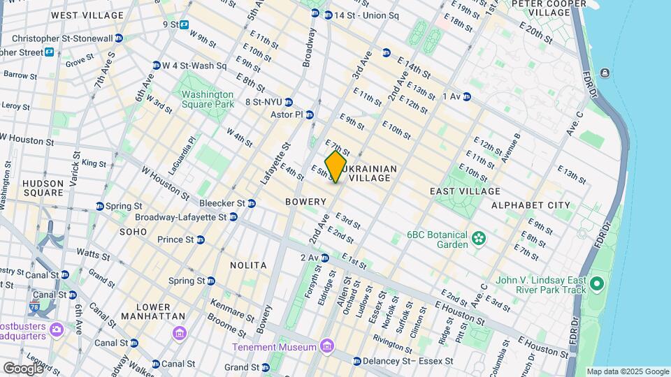 75 Second Ave Map and Location Details