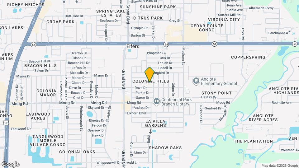 5706 Chipper Dr Map and Location Details