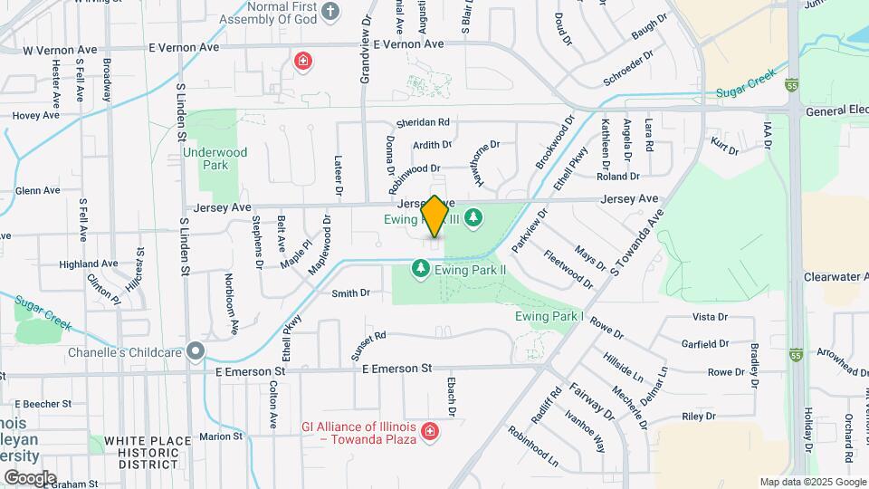 219 Eisenhower Dr Map and Location Details