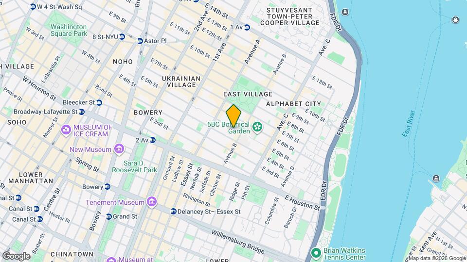 540 E 5th St Map and Location Details