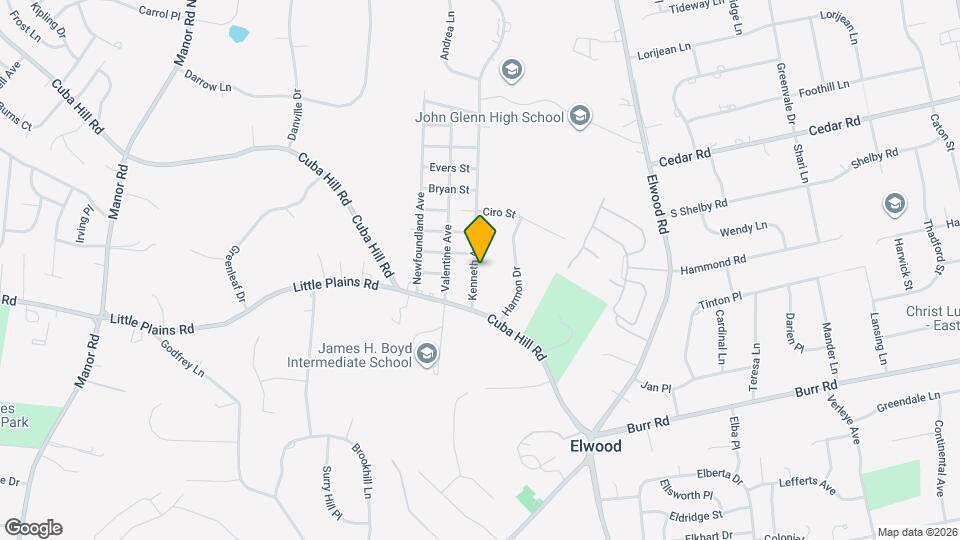 14 Kenneth Ave Map and Location Details