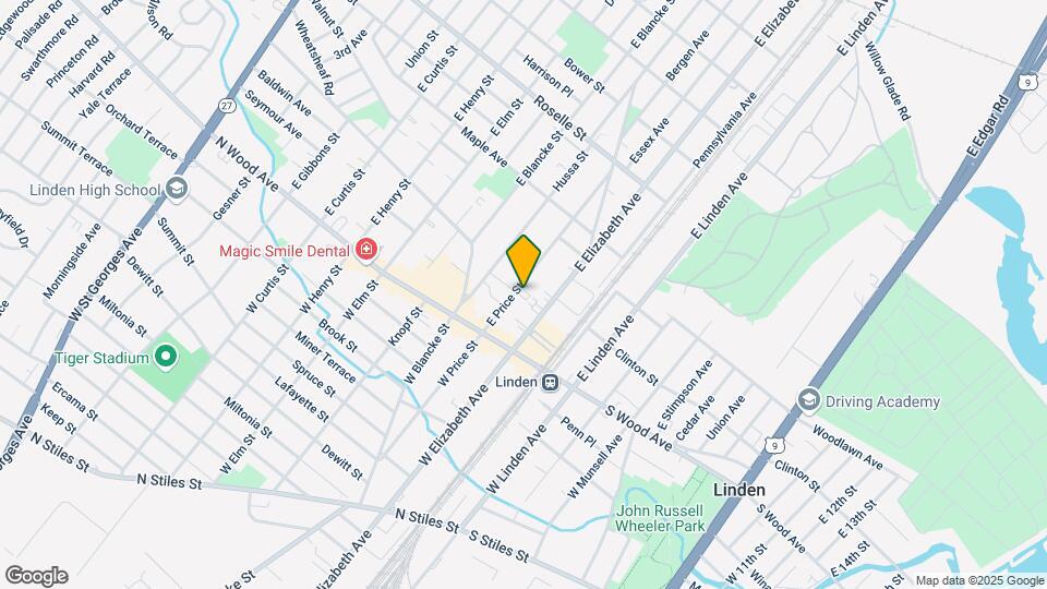 120 E Price St Mapa y Detalles de la Ubicación