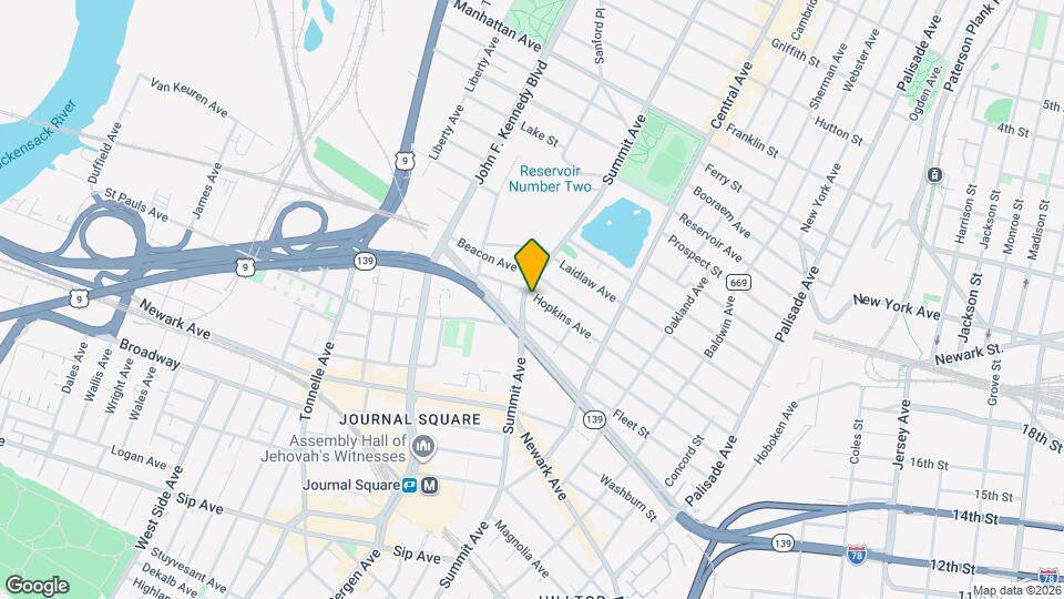 187 Hopkins Ave Map and Location Details