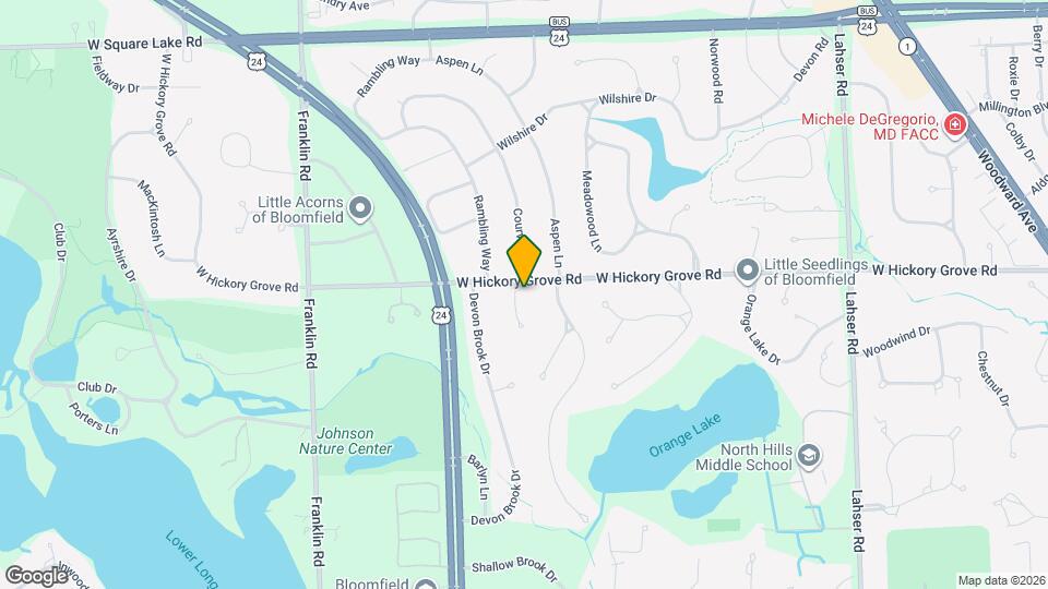 3015 High Pointe Ct Map and Location Details