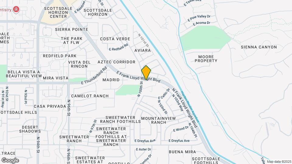 Aspendale Scottsdale Map and Location Details