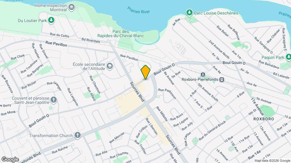 11600 Gouin Boul E Map and Location Details