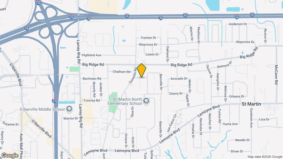 16313 Lamont Rd Map and Location Details