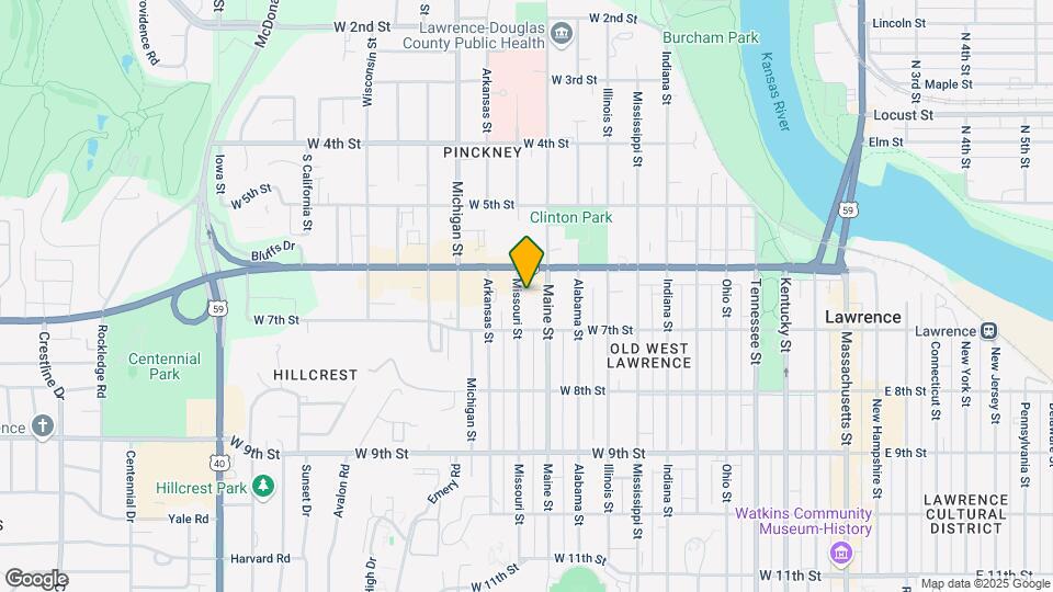 622 Missouri St Map and Location Details