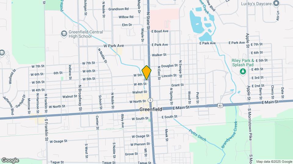 306 N State St Map and Location Details