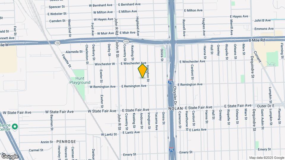 20140 Andover St Map and Location Details
