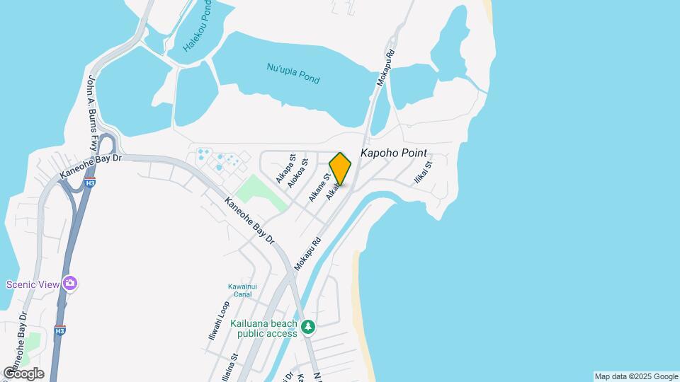 224 Aikahi Loop Map and Location Details