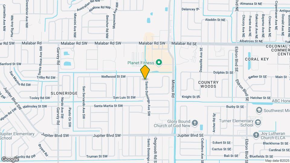 256 Santo Domingo Ave SW Map and Location Details