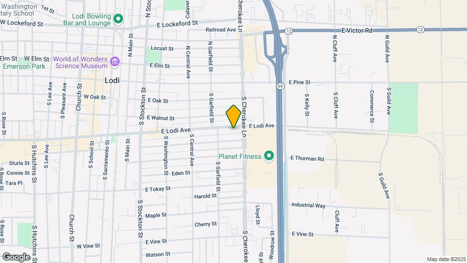 526 E Lodi Ave Map and Location Details