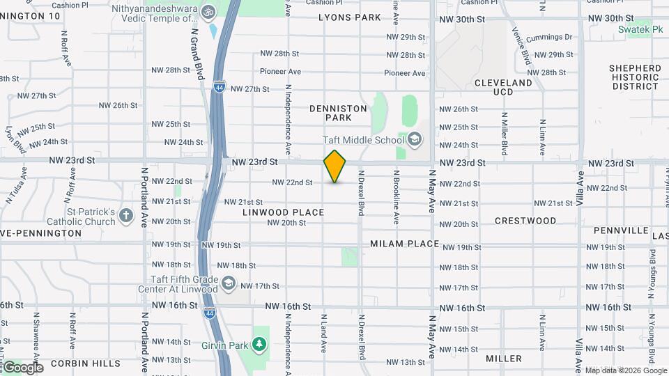 3132 NW 22nd St Map and Location Details