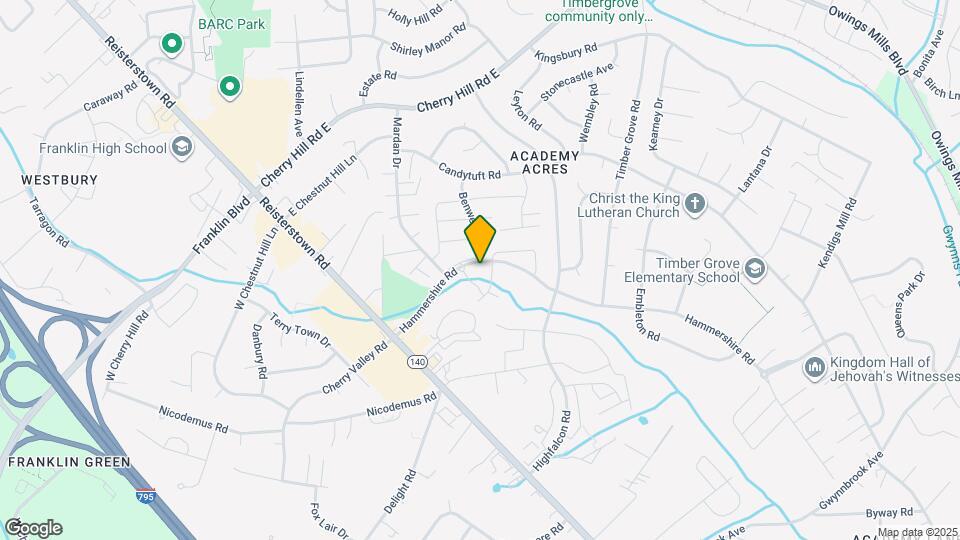 133 Hammershire Rd Mapa y Detalles de la Ubicación