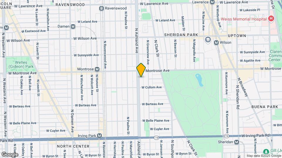 4329 N Ashland Ave Map and Location Details