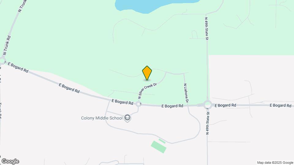 2750 N Silver Creek Dr Map and Location Details
