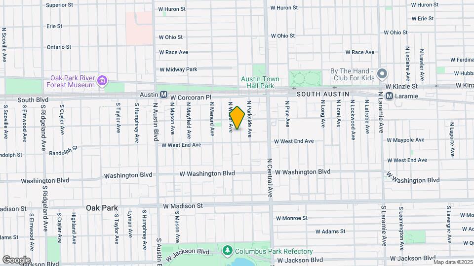 219 N Waller Ave Map and Location Details