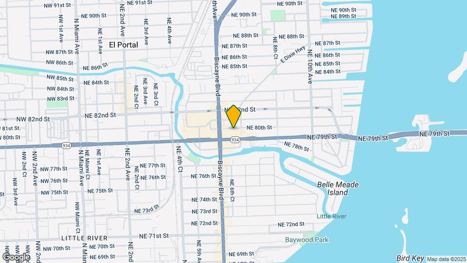 666 NE 80th St Map and Location Details