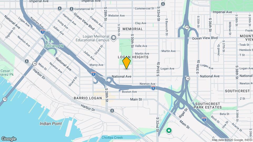 2949-2955 Logan Ave Map and Location Details